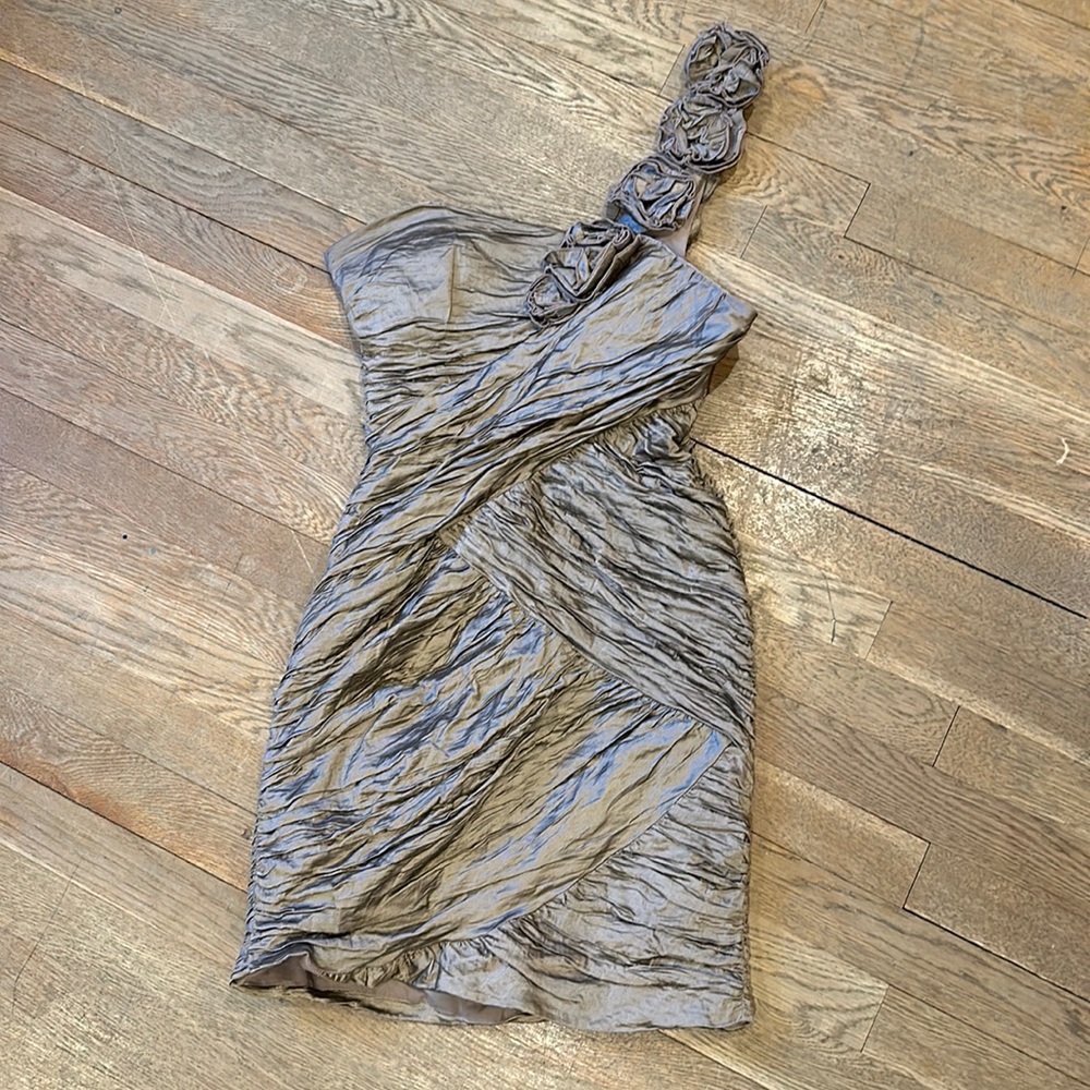 Gorgeous Bronze Dress BCBG MaxAzria